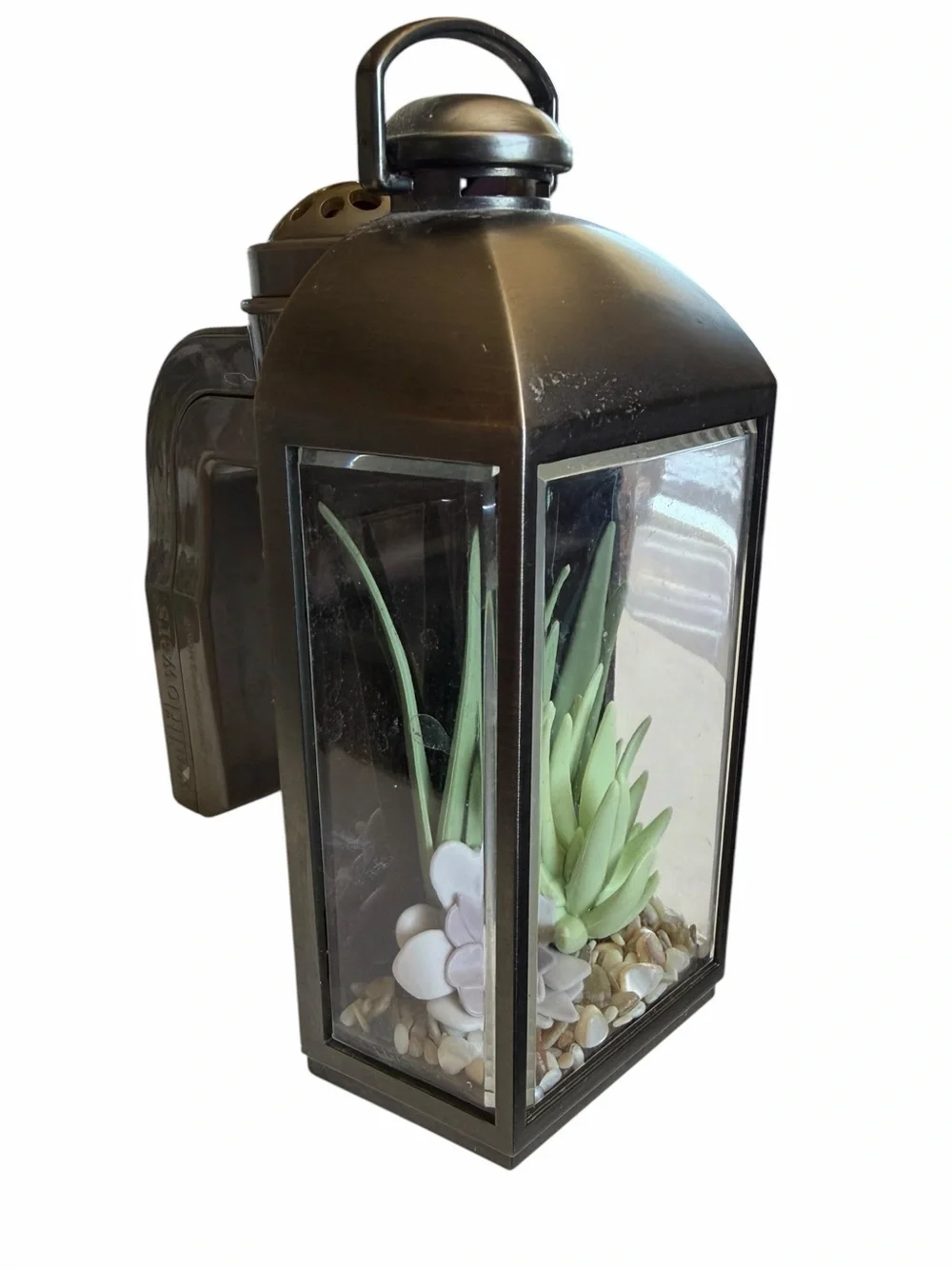 Bath & Bodyworks Wallflower Light Up Lantern w/ Succulents - Picture 2 of 7